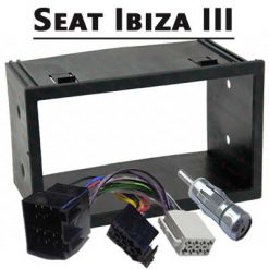Seat Ibiza III 6L Radioeinbauset 2 DIN für Fremdradio