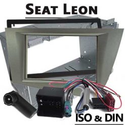 Seat Leon Radioeinbauset für 2 DIN Fremdradios