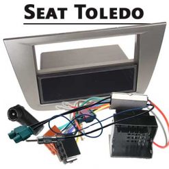 Seat Toledo Radioeinbauset 1 DIN Antennen Diversity Champagner