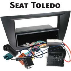 Seat Toledo Radioeinbauset 1 DIN Antennen Diversity Schwarz