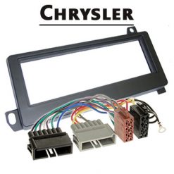 Chrysler Voyager Vision Neon Autoradio Einbauset 1 DIN