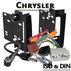 Chrysler Sebring Town and Country Radioeinbauset 2 DIN Einbaurahmen