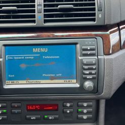Alternative view of BMW 3er E46 Doppel-DIN Navigation Radio Einbauset 40 PIN
