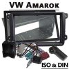 VW Amarok I Radio Einbauset 2-DIN mit Antennen-Diversity