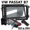 VW Passat B7 2DIN Radio Einbauset Antennen Diversity